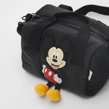 Disney jaunu modes neilona plecu soma meitenes somiņa karikatūra mickey gadījuma messenger bag iepirkšanās mobilais tālrunis, soma