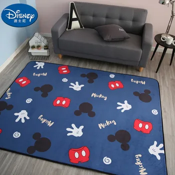 Disney Mickey Minnie Peles Paklājs Bērnu Baby Lien Spēli Mat Paklājs Iekštelpu Laipni Mīksto Četras Sezonas bērniem Paklāja segu dāvanu