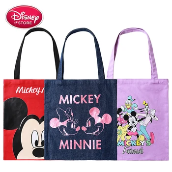 Disney Mickey Mouse Soma Māmiņa Bērnu Autiņbiksīšu Somas Mamma Tote Minnie Mouse Meitenes Plecu Somas Māmiņa Dzemdību Maiss Audekls Somas