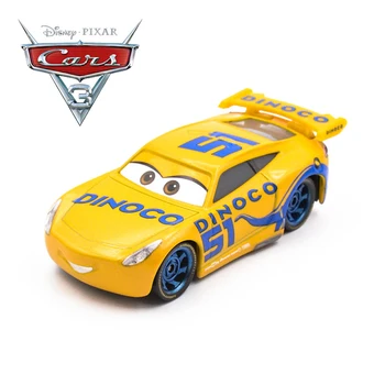 Disney Pixar Automašīnām 3 Diecasts Metāla Automašīnu Rotaļlietas Bērniem Black Vētra Jackson Zibens McQueen Rotaļu Automobiļi Zēns Ziemassvētku Dāvanu
