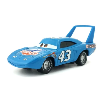 Disney Pixar Automašīnām Racer King Cāli Hicks Zibens McQueen No. 84 Metāla Rotaļu Auto 1:55 Dzimšanas Dienā Ziemassvētku Dāvanu Jauns