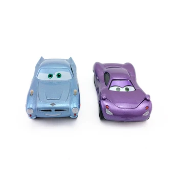 Disney Pixar Cars 2 Finn McMissile & Holly Shiftwell Metāla Lējumiem Rotaļu Auto 1:55 Zaudēt Pavisam Jauns Akciju Un Bezmaksas Piegāde