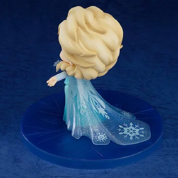 Disney Saldēti II Elsa #475 Anime Skaitļi Karaliene Elza PVC Cute Rotaļlietas Meitene Anna Olaf Darbības Statuetes Modelis Kolekcija Figma 10cm