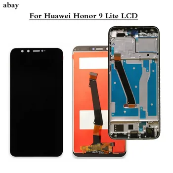 Displeja Huawei Honor 9 lite LCD Touch Ekrāns Huawei Honor 9 Lite LCD ekrāns ar Rāmi Digitizer LLD-L31 5.65
