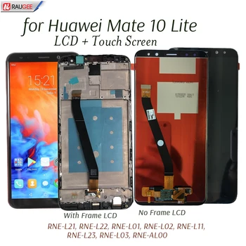 Displeja Huawei Mate 10 Lite Lcd Displejs, Touch Screen Nomaiņa Nova 2i RNE-L21,L22 Displejs Testēts Lcd Touch Sensors