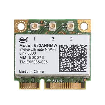Divjoslu 450M 633ANHMW PCI-E Bezvadu tīkla Karte Intel Ultimate-N WiFi Link 6300