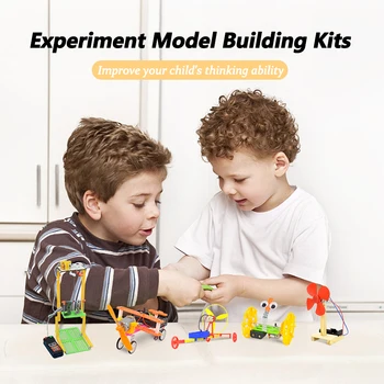 DIY Montēt Rotaļlietas Rokasgrāmata Ģeneratora Modelis Komplekti Koka Izglītojošas Rotaļlietas Bērniem Izgudrojums Zinātnes Ārstēt Eksperimenta Dinamo Rotaļlieta Dāvana