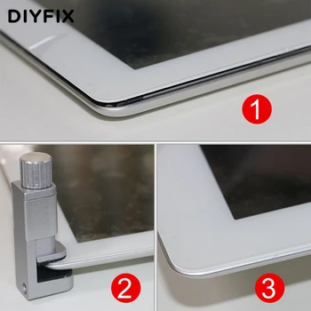 DIYFIX Regulējamas Plastmasas skavu, Armatūra LCD Digitizer Ekrāna Stiprinājuma Skava iPad Samsung Mobilo Telefonu, Planšetdatoru, Remonts, Instrumenti,