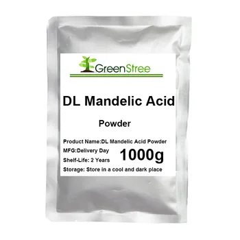 DL Mandelic Acid Attieksmi pret urīnceļu infekciju var izmantot kosmētikas līdzekļos, lai ārstētu pinnes un samazina grumbas