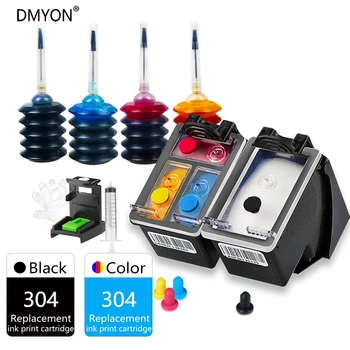 DMYON 304 XL Tintes Kasetnes 2018 Jaunā Versija Printeri, kas ir Saderīgs hp 304 Skaudības dēļ 5010 5020 5030 5032 5034 5052 5055 Printeri