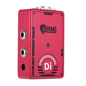 Dolamo D-7 Professional DI Box, Ģitāras Efektu Pedālis ar Zemes Lifts Slēdzis XLR No Ģitāras Pedālis Elektrisko Ģitāru Piederumi