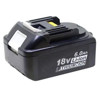 Doscing 18V 6000mAh BL1860 Rezerves Baterijas ar LED Indikatoru Makita BL1850 BL1840 BL1830 BL1850 BL1820 Akumulators