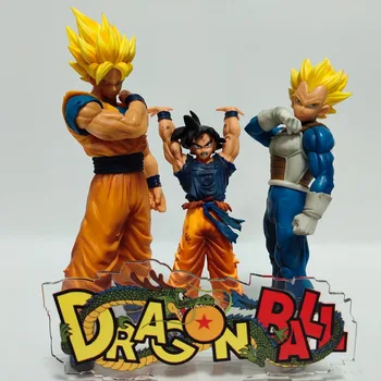 Dragon Ball Z Akrila Bāzes Darbības Rādītāji 60mm Modelis Rotaļlietas Dragon Ball Super Anime Statuetes Displejs Akrila Statīvs