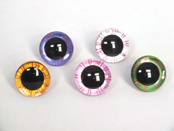 Drošības krāsains plastmasas lelle acis uz Tamborēšanas mīkstās lelles veikls Amigurumi acis uz Leļļu Rotaļlietas, Plīša Rotaļlietas piederumi