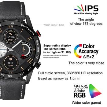 DT95 Smart Skatīties Bluetooth Zvanu IP68 Ūdensnecaurlaidīga EKG Siltuma Likme 360*360 Signalizācijas Miega VS P16 L13 D78 Smartwatch Uzņēmumu Sporta