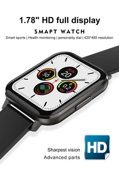 DTX Smart Skatīties 1.78 collu Liels Ekrāns, EKG, Sirdsdarbības Ātrums, asinsspiediens, vīriešiem, sievietēm smartwatch IOS Android pk SVB 12 X6 W26