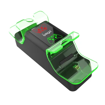 Dual Uzlāde Dokā ar 2 Akumulatoru Xbox Gamepad Kontrolieris Spēļu Konsole, Akumulatoru, Lādētāju Dock Statīvs X Box Xbox One X