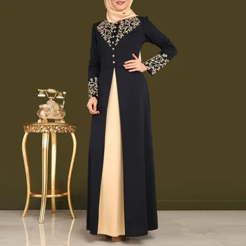 Dubai Abaya 2020. gadam kleita sievietēm turcija Musulmaņu hijab kleita plus izmērs 2XL luksusa lielajam garās kleitas sieviete, vintage drēbes 