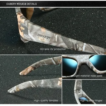 DUBERY Polarizētās Saulesbrilles Vīriešiem, Sievietēm Jaunā Modes Ieplests Vintage Saules Brilles Sporta Braukšanas Retro Spoguli Luksusa Zīmolu UV400