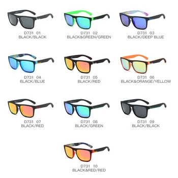 DUBERY Polarizētās Saulesbrilles, Vīriešu Klasisko Saules brilles Vīriešu Braukšanas Āra Sporta Zvejas Vīriešu Briļļu Dizainera Oculos UV400