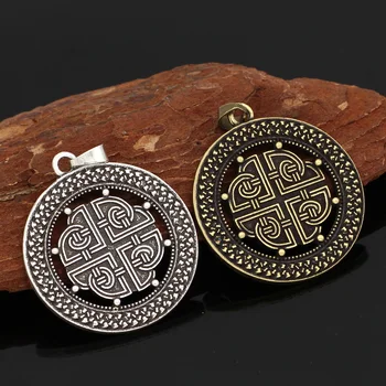 Dukhobor Amuletu Slāvu Spēcīgu Aizsardzības Dziedināšanas Seno Slāvu Simbolu, Talismanu Kulons, kaklarota