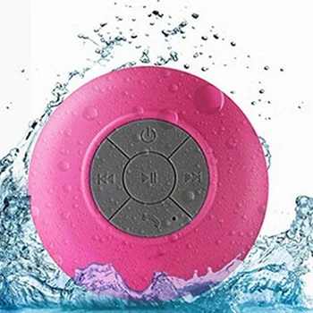 Dušas Skaļrunis Bluetooth Ūdensizturīgs Ūdens Izturīgs brīvroku Portatīvo Bezvadu Iebūvēts Mikrofons Cietā piesūcekni