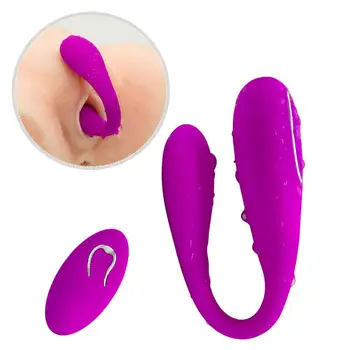 Dzimums Veikals Pāris Seksa Produkts Bezvadu Vibrators Double G Spot Vibro Klitora Stimulators Dildo Vibratoru Biksītes Sievietēm