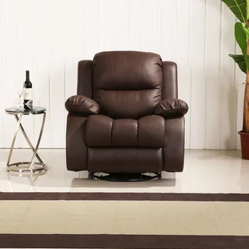Dzīvojamā Istaba Krēslu cadeira poltrona īstas ādas krēsls sillas fauteuil silla sillon šūpojot rokasgrāmata recliner pagriezt krēslā