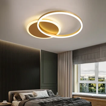 Dzīvojamā Istaba LED Lustras Griestu Lampas Vienkārši Modernās Guļamistabas, Zāle, Ēdamistaba Atmosfēru Personības Istabas Griestu Apgaismojums