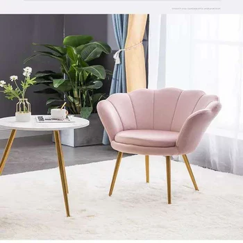 Dzīvojamā istaba ziemeļvalstu atpūtas krēsli Dīvāni mīksto Relaksējošu mūsdienu Vienkārši viena dīvāns Klientu grims un apģērbs storeLight luxurychair