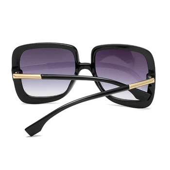 Dāmas Lielgabarīta Saulesbrilles Sieviešu 2020 Laukumā Tendence Sieviešu Slīpums Saules brilles Liels Rāmis UV400 Vasaras Stilā, Toņos Oculos