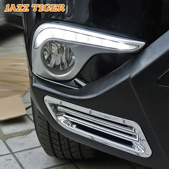 DŽEZA TIGER 2GAB Dzeltens Pagrieziena Signāla Funkciju 12V Auto DRL LED Dienas Gaismas lukturi dienas gaismas Toyota Highlander 2012 2013