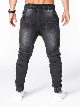 Džinsi treniņbikses Zīmolu Vīriešu modes Militāro Kravu Bikses Multi-kabatas Baggy Vīriešu Bikses Gadījuma Bikses (Dungriņi) Bikses Joggers