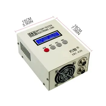 EBC-A20 Akumulatoru Testeris 5.A Maksas 20A Gāzizlādes Atbalsta DATORU Programmatūras Vadības E5BB Karstā