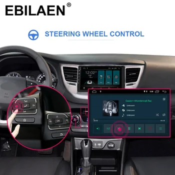 EBILAEN Android 9.0 Auto Radio Multimediju Atskaņotāju Hyundai Tucson, iX35-2018 2Din Auto Navigācija GPS Auto magnetofona