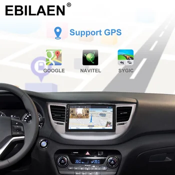 EBILAEN Android 9.0 Auto Radio Multimediju Atskaņotāju Hyundai Tucson, iX35-2018 2Din Auto Navigācija GPS Auto magnetofona