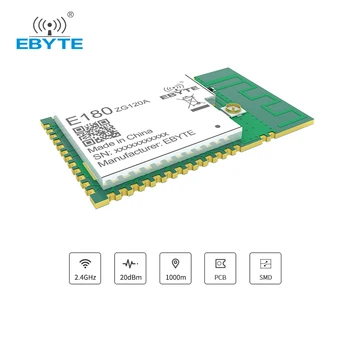 EFR32 Zigbee3.0 Bezvadu Modulis SoC 2.4 GHz lielos attālumos Datu Raiduztvērēju Zigbee Touch Saiti, Lai Smart Home Sistēmas E180-ZG120A