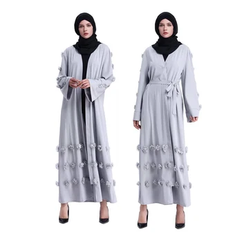 Eid Sieviešu Abaya Kimono Jaka Dubaija Hijab Musulmaņu Kleita Jilbab Turku Islāma Apģērba Kaftan Caftan Drēbes Islāmu Abayas Kleding