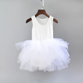 Eiropas Amerikāņu bērnu apģērbu bērniem prakses deju apģērba Tutu kleita balerīna bērniem kleitas meitenēm