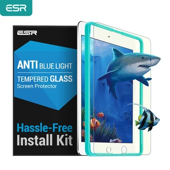 Ekrāna Aizsargs, lai iPad mini 1/2/3/4 , EAR Anti Blue-ray Trīskāršu Spēku Rūdīta Stikla Ekrāna Aizsargs, ar Bezmaksas Aplikators