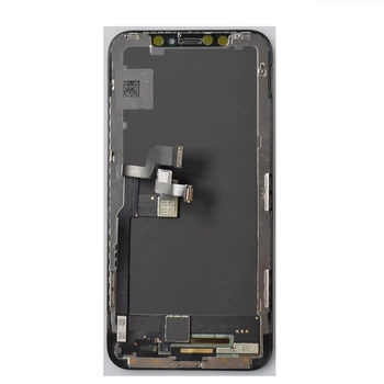 Ekrāna iPhone X 11 Ekrānu Ar 3D Touch Digitizer Montāža Nomaiņa Displejs iPhoneX iPhone11 LCD ar Dāvanu