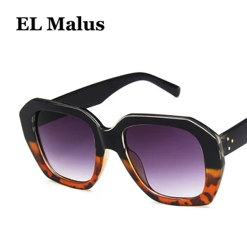 [EL Malus]Jauns Retro Saules Brilles Sievietēm Meitene, Dzeltena, Rozā Objektīvs Leopard Tan Toņos Sexy Dāmas Moderns Saulesbrilles Gafas Oculos De Sol