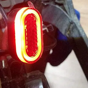 Electirc Scooter LED Bremžu Gaismas Aizmugures Taillight par Xiao mijia M365 M187 Putnu Motorolleru Rezerves Piederumi Bremžu Drošības Gaismas