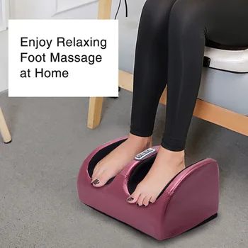 Elektrisko Kāju Ķermeņa Shiatsu Massager Mīcīšanas Ritošā Vibrācijas Mašīnas Apkures Terapijas Teļa Kāju Refleksoloģija Sāpju Massager