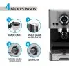 Elektriskā espresso kafijas automāts 15 bāri TMPCF101