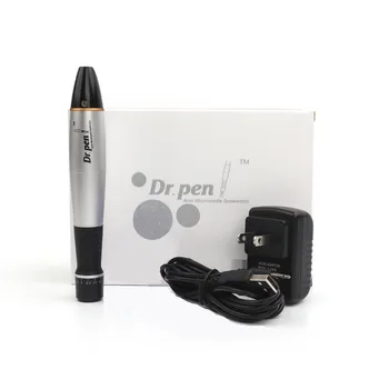 Elektriskā Micro Needling Pildspalvu Ādas Savilkšanas Noņemt Rētu Samazinātu Grumbu, Rētu Zīmes derma pildspalvu ādas kopšanas Dr Pildspalva ar 8pc Kārtridžs