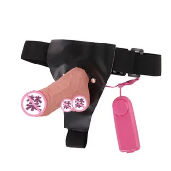 Elektriskā valkājamas ādas bikses, vibrators, sieviešu masāža stick, masturbācija stick, pieaugušo products/seksa rotaļlietas