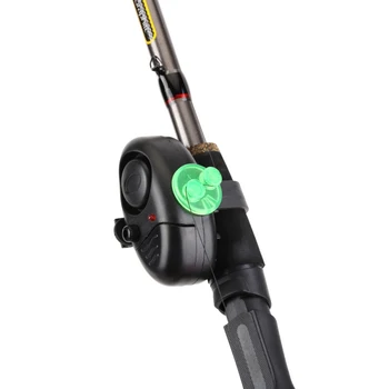 Elektronisko Bite Zvejas Signalizāciju, LED Gaismas Indikators, Bezvadu Buferu Skaņas Signālu Karpas Nakts Zvejas Piederumi