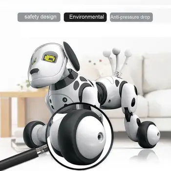 Elektronisko Mājdzīvnieki Tālvadības Robotu Suns Multi-function Runā Uzlādes Bērnu Rotaļu Dziedāt, Dejot, Žestu Sensors Skaitļi Modelis