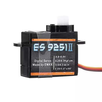 Emax ES9251Ⅱ Jaunināšanas Versiju, 2,5 g Plastmasas Mikro Digitālo Servo Par RC Modelis